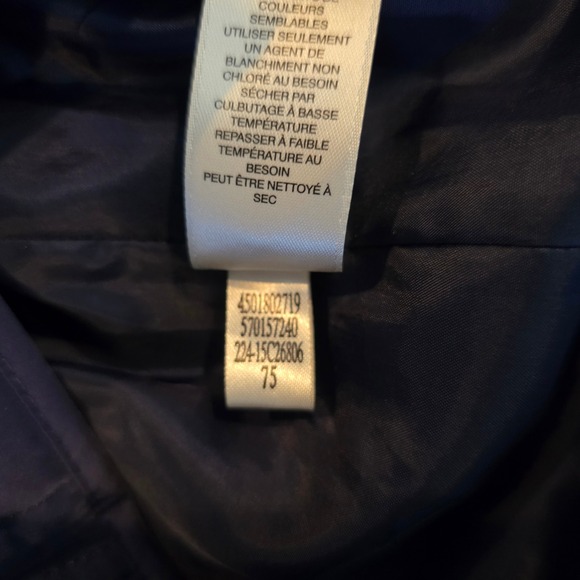 Chico's Purple Quilted Zip Front Jacket Size 0 XS 570157240 Lightweight Coat - Picture 6 of 9